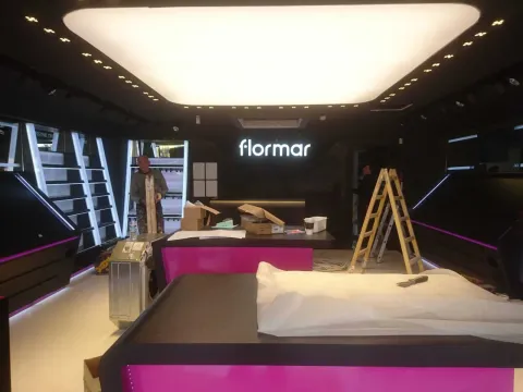 Gergi Tavan uygulaması